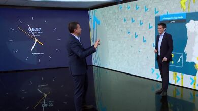 La broma entre Manu Sánchez y César Gonzalo sobre el tortazo de los Oscar: 