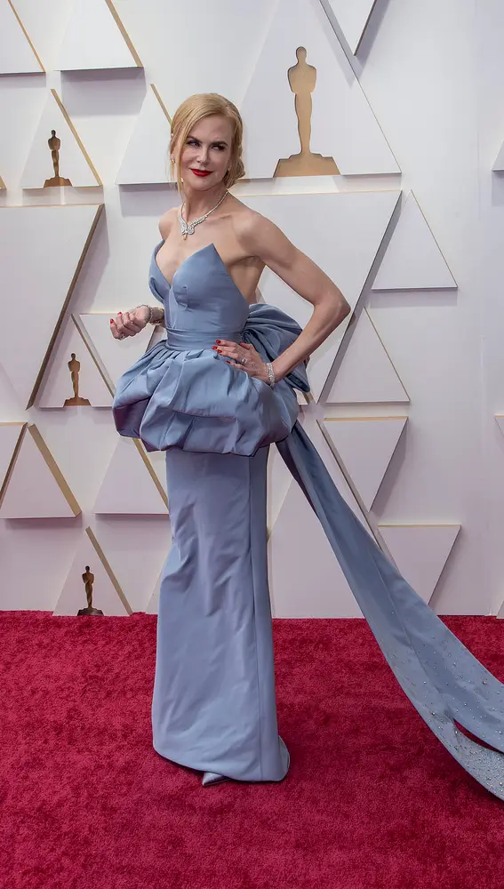 Nicole Kidman en la alfombra roja de los Oscar