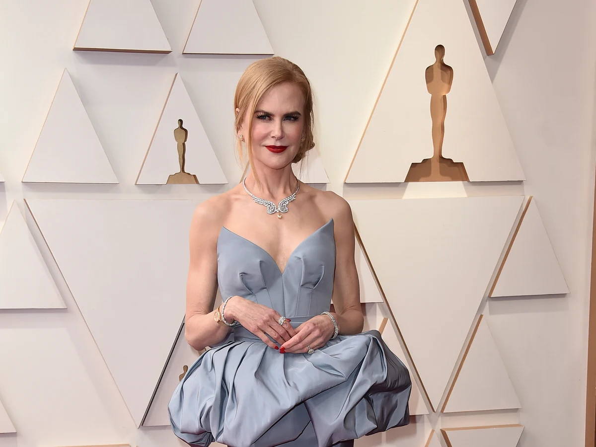 Nicole Kidman inventó el arrollador color de su impresionante vestido para los Premios Oscar 2022 Nicole Kidman inventó el arrollador color de su impresionante vestido para los Premios Oscar 2022