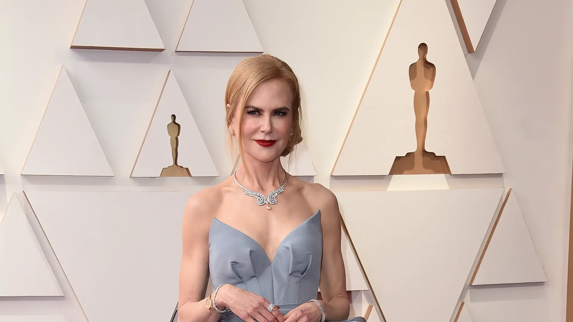 Nicole Kidman inventó el arrollador color de su impresionante vestido para los Premios Oscar 2022 Nicole Kidman inventó el arrollador color de su impresionante vestido para los Premios Oscar 2022