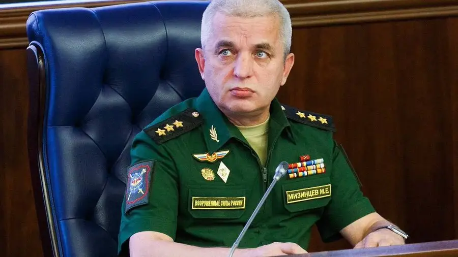 El líder militar ruso, Mijail Mizintsev El líder militar ruso, Mijail Mizintsev