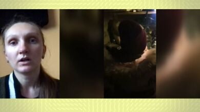 Alona, ucraniana refugiada cerca de Kiev: 