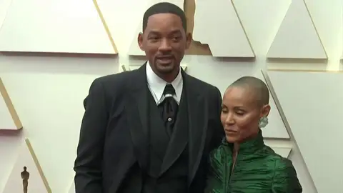 El actor Will Smith y su mujer, Jada Pinkett Smith El actor Will Smith y su mujer, Jada Pinkett Smith
