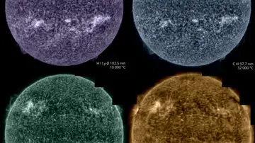 Las instantáneas del Sol de la NASA
