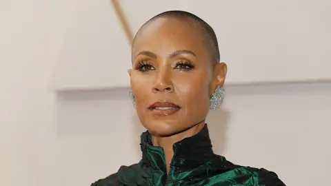 Jada Pinkett Smith en la alfombra roja de los Oscar 2022 Jada Pinkett Smith en la alfombra roja de los Oscar 2022