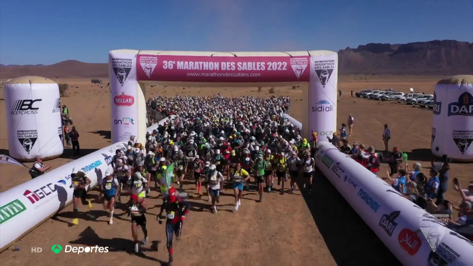 Comienza el Marat&oacute;n de las Arenas, el m&aacute;s duro del mundo: 250 kil&oacute;metros a trav&eacute;s del desierto