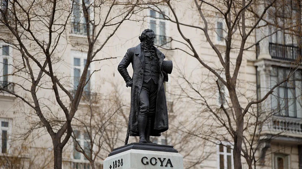 Efem&eacute;rides 30 de marzo - estatua Francisco de Goya