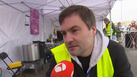 Ivan, un ruso que ayuda a los ucranianos Ivan, un ruso que ayuda a los ucranianos