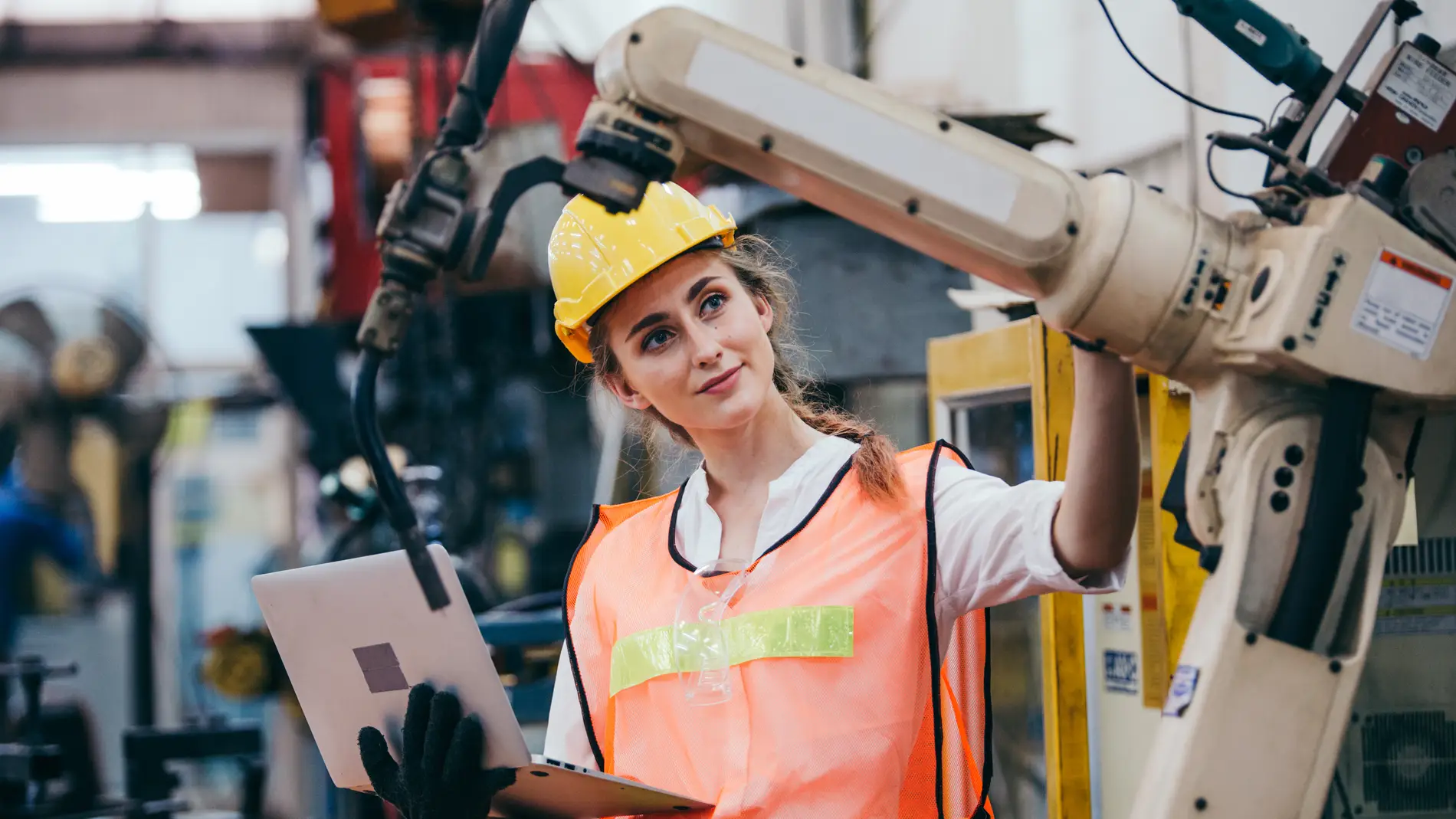 Mujer trabajando