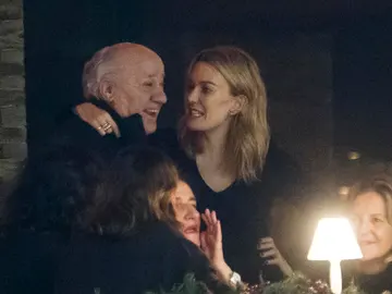 Marta Ortega, junto a su padre Amancio Ortega Marta Ortega, junto a su padre Amancio Ortega