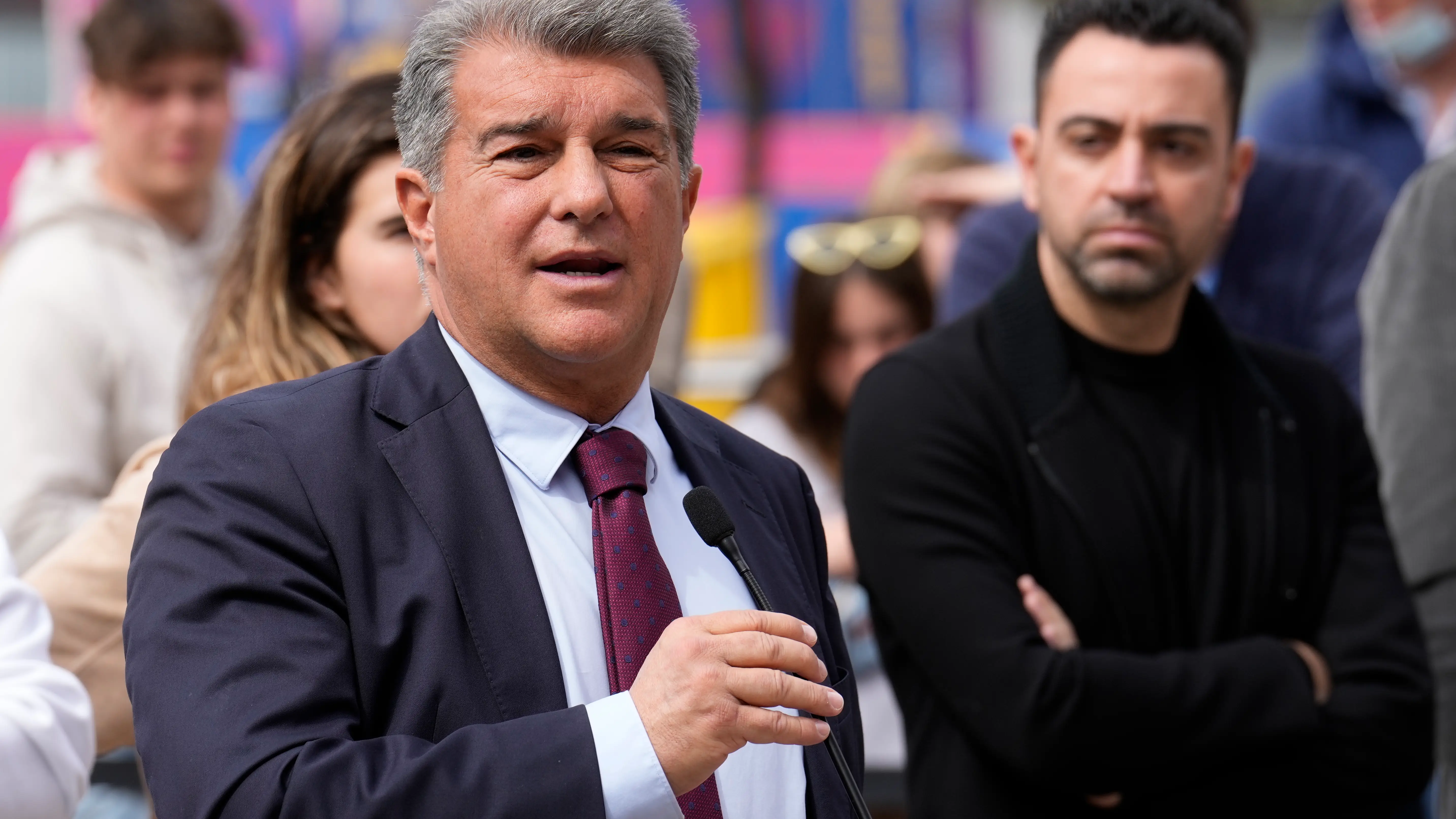 Joan Laporta, presidente del Barcelona Joan Laporta, presidente del Barcelona