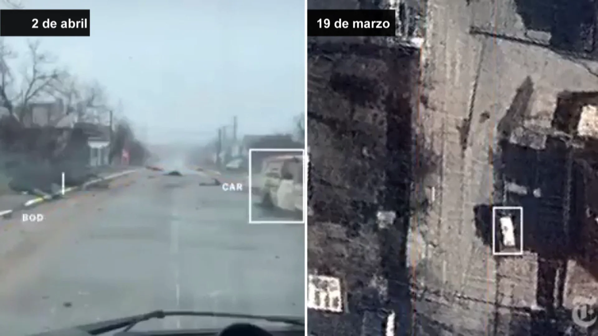 Cronolog&iacute;a del desastre en Bucha