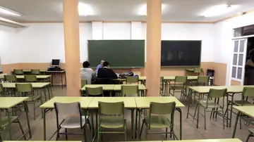 Clase de un instituto de Madrid Clase de un instituto de Madrid