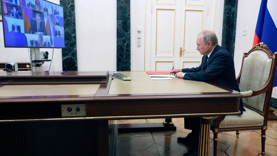 Vladimir Putin en el Kremlin Vladimir Putin en el Kremlin
