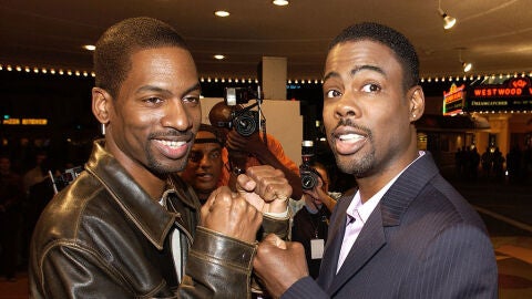 Chris Rock y su hermano Tony Rock
