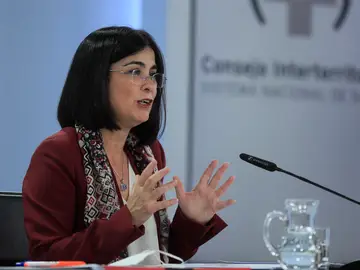 Carolina Darias, tras el Consejo Interterritorial de Saud