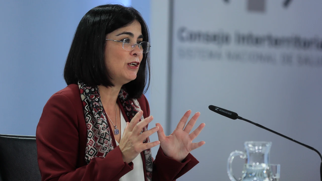 Carolina Darias, tras el Consejo Interterritorial de Saud
