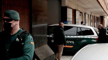 El detenido al llegar al Juzgado de Instrucción número 4 de Sueca