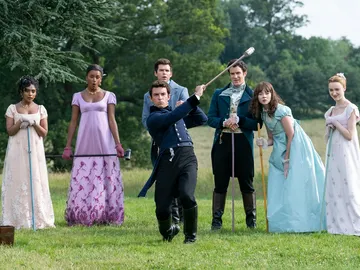 Escena de 'Los Bridgerton' temporada 2 Escena de 'Los Bridgerton' temporada 2