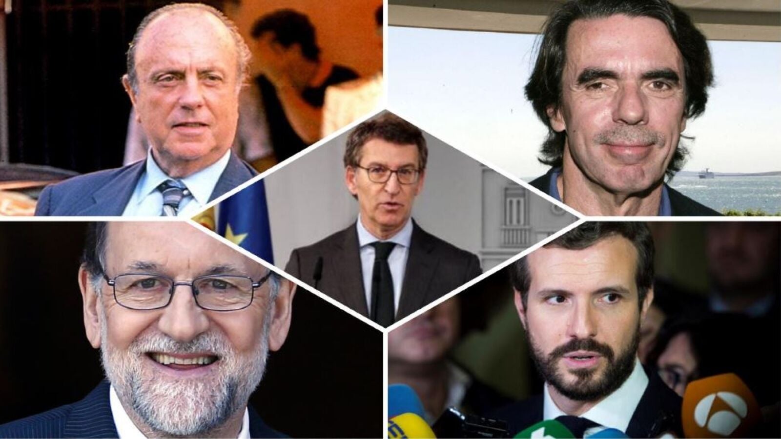 La historia del PP, contada a través de sus presidentes