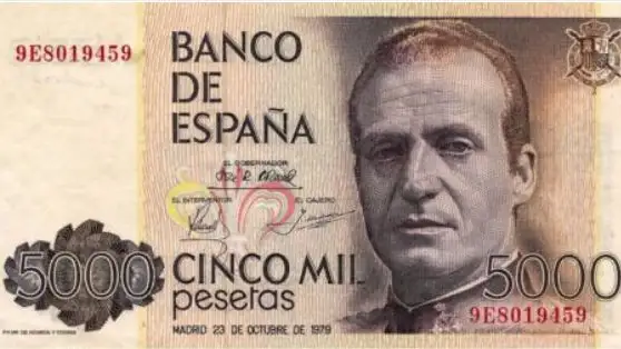 Billete de 5.000 pesetas
