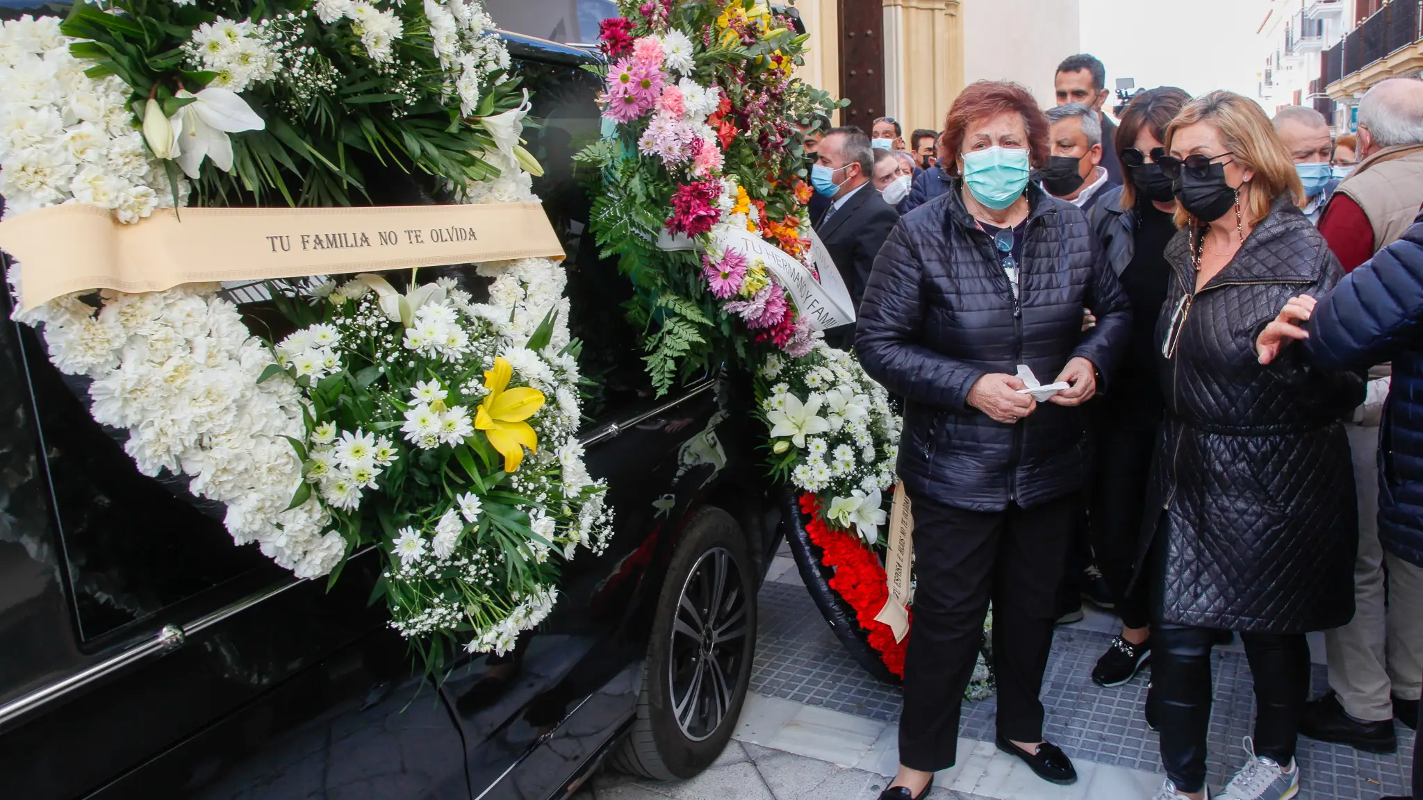 Funeral de una de las víctimas Funeral de una de las víctimas