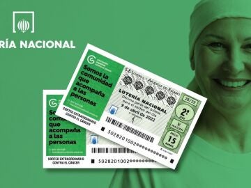 Premios del Sorteo Extraordinario de la AECC de Lotería Nacional 2022