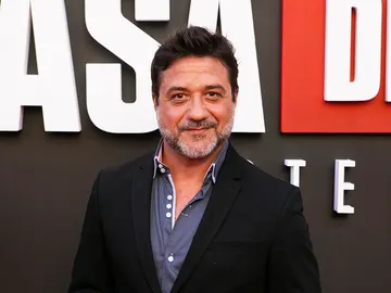 Enrique Arce en la presentación de 'La Casa de Papel' Enrique Arce en la presentación de 'La Casa de Papel'