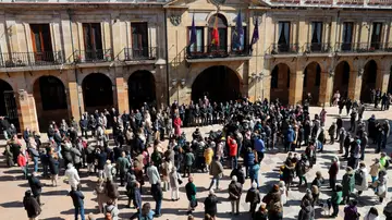 Concentración en Oviedo por el asesinato de Erika Concentración en Oviedo por el asesinato de Erika