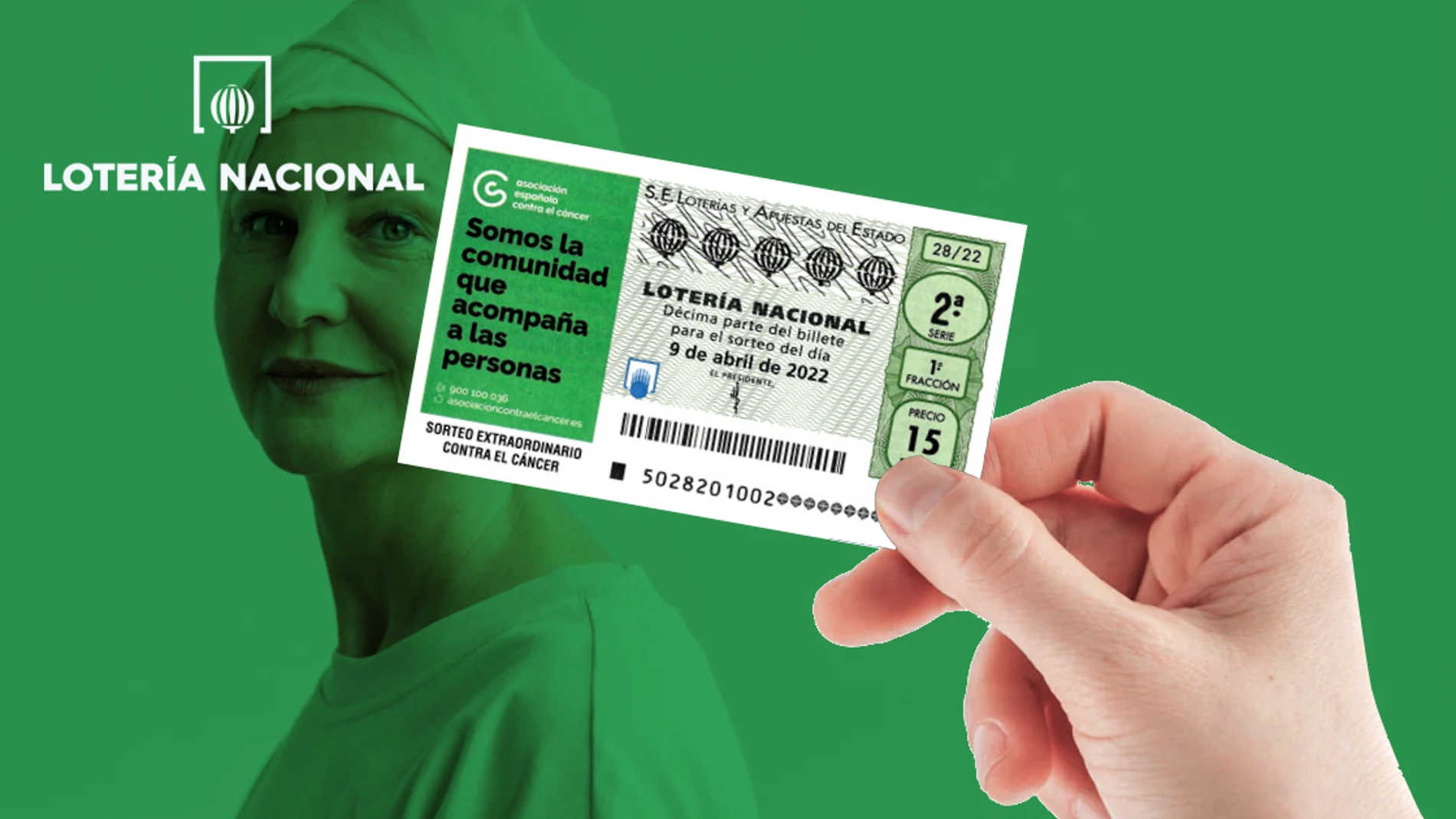 Lotería Nacional de España: Sorteo Extraordinario de la AECC