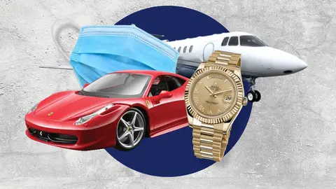 Ferraris, Rolex y hoteles de 6.000 euros la noche, en esto se gastaron las comisiones de las mascarillas en la primera ola covid de Madrid Ferraris, Rolex y hoteles de 6.000 euros la noche, en esto se gastaron las comisiones de las mascarillas en la primera ola covid de Madrid