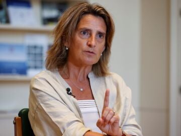 La vicepresidenta tercera del Gobierno y ministra de Transición Ecológica y para el Reto Demográfico, Teresa Ribera