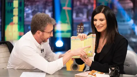 Laura Pausini confiesa toda la verdad sobre su amor por Marco: abre sus diarios en 'El Hormiguero 3.0' Laura Pausini confiesa toda la verdad sobre su amor por Marco: abre sus diarios en 'El Hormiguero 3.0'