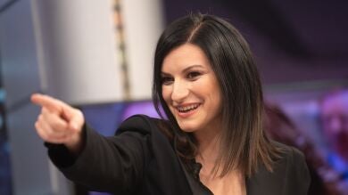 Laura Pausini enseña en 'El Hormiguero 3.0' su dormitorio de adolescente... ¡con los posters de sus ídolos!