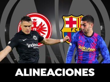 Alineaciones Eintracht de Frankfurt - Barcelona de Europa League