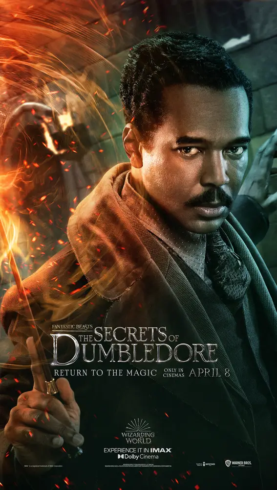 Yusuf Kama (William Nadylam) en 'Animales Fantásticos: Los secretos de Dumbledore' Yusuf Kama (William Nadylam) en 'Animales Fantásticos: Los secretos de Dumbledore'