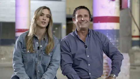 María Pombo en los entrenamientos: “A ver si gano con mi padre” Padre e hija entrenan para el quinto programa.