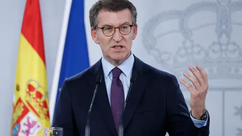 Alberto Núñez Feijóo en La Moncloa Alberto Núñez Feijóo en La Moncloa