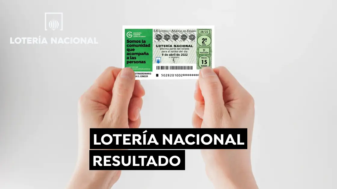 Comprobar Loter&iacute;a Nacional: Resultado del Sorteo Extraordinario hoy s&aacute;bado 9 de abril