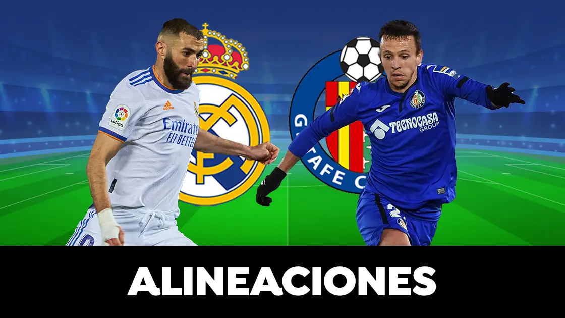 Alineaci&oacute;n del Real Madrid hoy contra el Getafe en el partido de la Liga Santander
