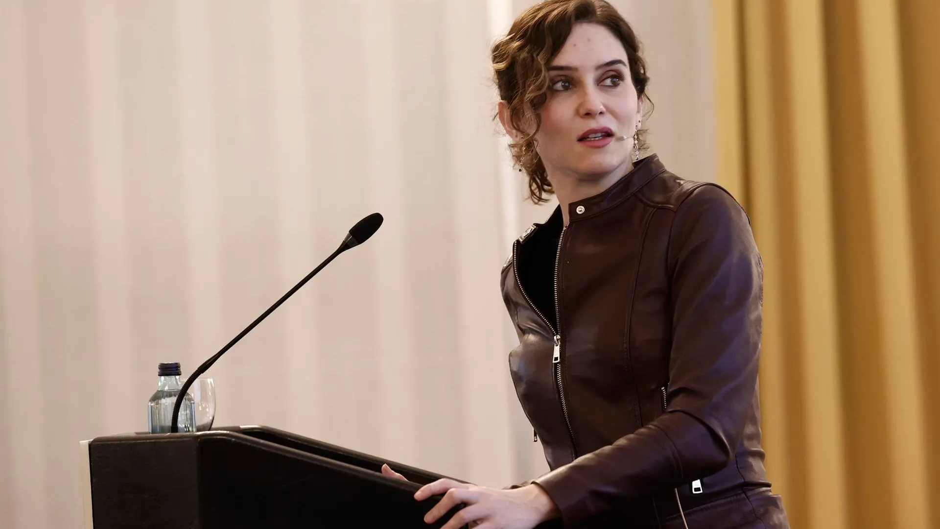 Isabel D&iacute;az Ayuso, en Pamplona