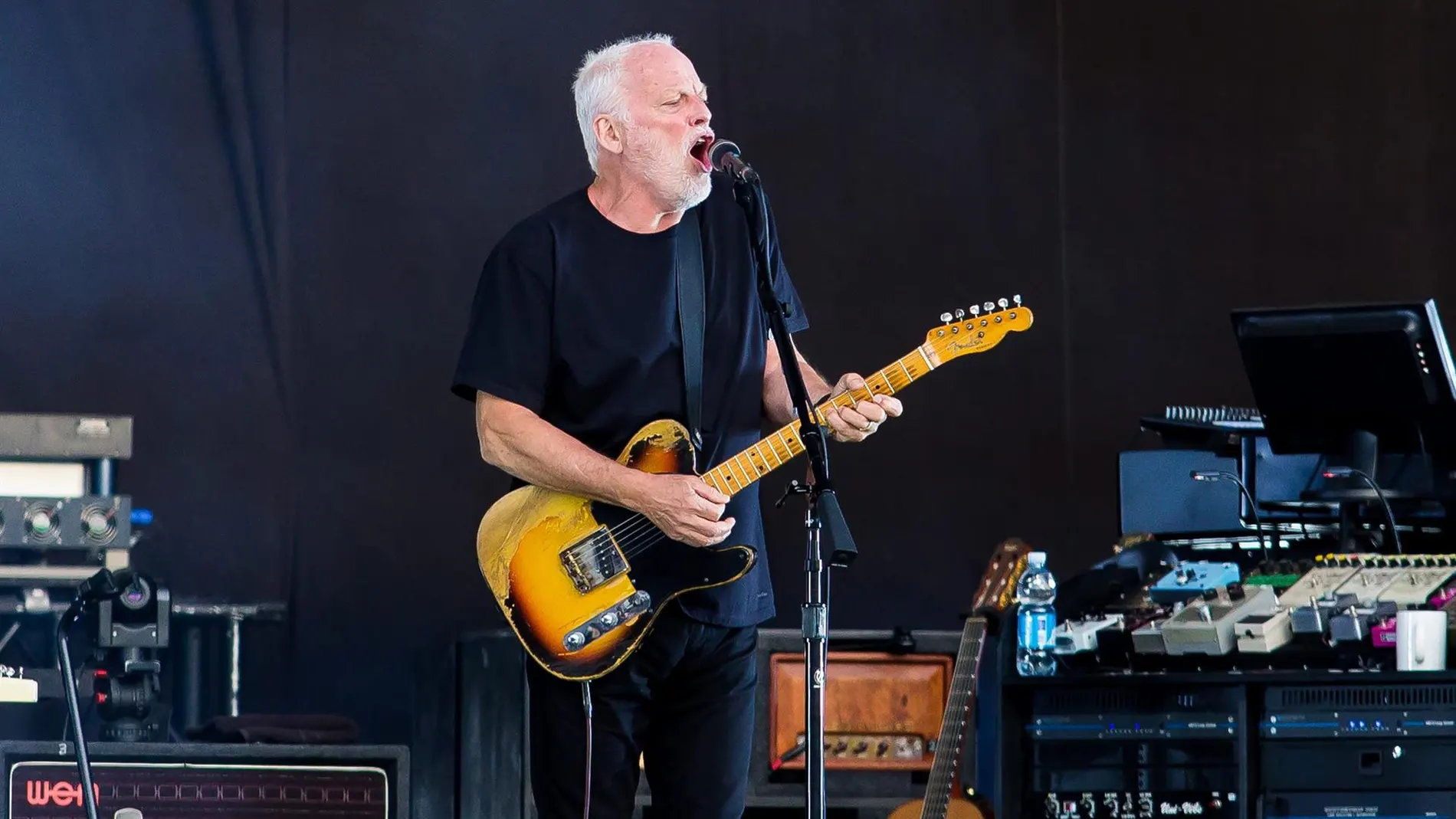 David Gilmour, en una fotografía de archivo.