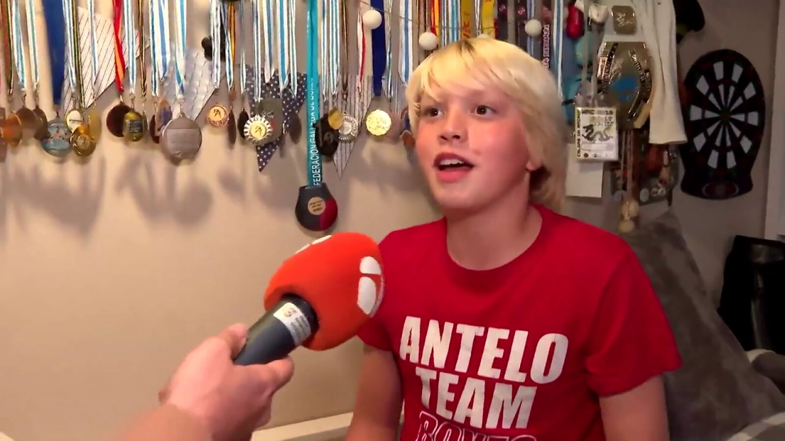 Atila Antelo: 56 medallas y 18 trofeos con solo 11 años