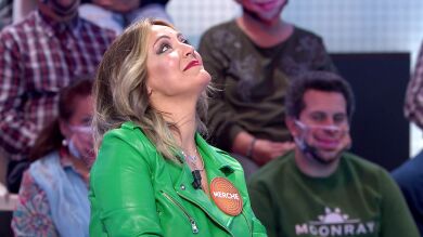 Merche mira al cielo para dedicarle a Álex Casademunt unas bonitas palabras desde ‘Pasapalabra’ 