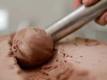 Helado de chocolate Helado de chocolate