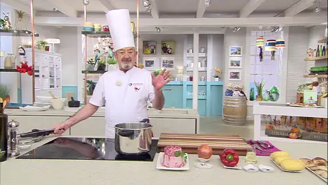 El truco de Karlos Arguiñano: "Yo también hago magia" El truco de Karlos Arguiñano: "Yo también hago magia"