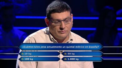 Los 15.000 euros más caros: Juan Manuel, obligado a utilizar dos comodines seguidos en ‘¿Quién quiere ser millonario?’