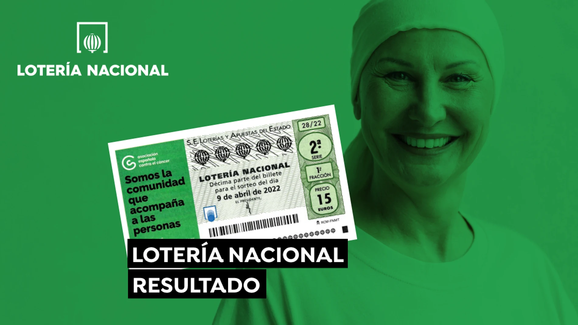 Sorteo Lotería Nacional hoy: Comprobar Sorteo Extraordinario contra el Cáncer de la AECC en directo