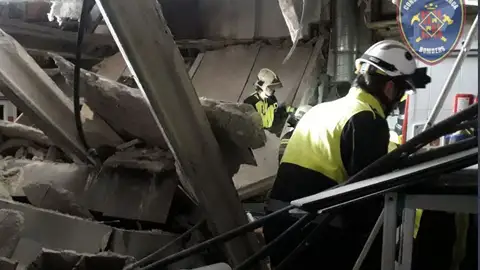 Derrumbe en un hotel de Mallorca Derrumbe en un hotel de Mallorca