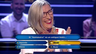¿Una experta en el ‘Kamasutra’? Lola demuestra su conocimiento en ‘¿Quién quiere ser millonario?’
